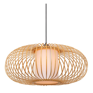 THULINE - Hanglamp - 3xE27 - Lichte houtlook | Essential