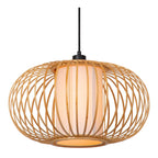 THULINE - Suspension - Ø 45 cm - 1xE27 - Aspect bois clair | Essential