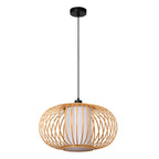 THULINE - Suspension - Ø 45 cm - 1xE27 - Aspect bois clair | Essential