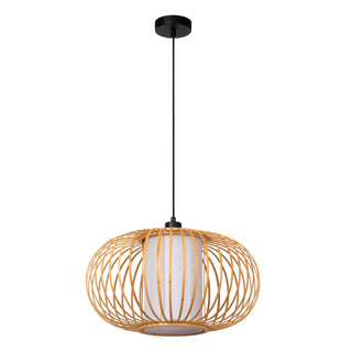 THULINE - Suspension - Ø 45 cm - 1xE27 - Aspect bois clair | Essential