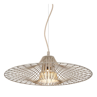 Lucide - ELLIS - Pendant light - Ø 50 cm - 1xE27 - Taupe - IP20