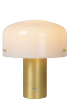 TIMON - Lampe de table - 1xE27 - Or mat / Laiton
