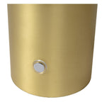 TIMON - Lampe de table - 1xE27 - Or mat / Laiton