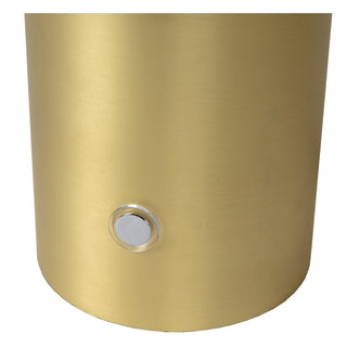 TIMON - Lampe de table - 1xE27 - Or mat / Laiton