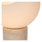 DAVIN - Lampe de table - 1xE27 - Opale