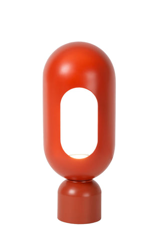 BARRIS - Lampe de table - 1xE27 - Terracotta