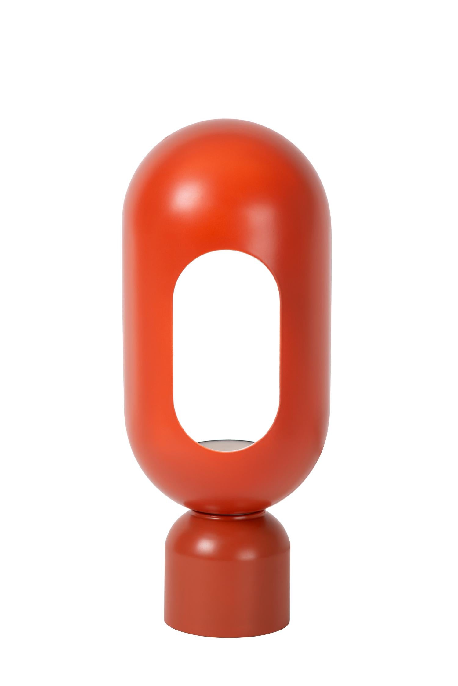 BARRIS - Lampe de table - 1xE27 - Terracotta