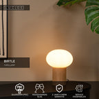 BIRTLE - Tafellamp - 1xG9 - Opaal