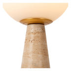 EVIN - Lampe de table - 1xE27 - Opale