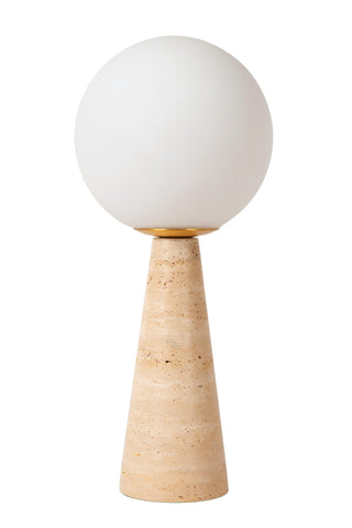 EVIN - Lampe de table - 1xE27 - Opale