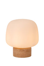 ANSTON - Tafellamp - 1xE14 - Opaal