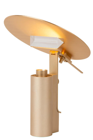 FITS - Lampe de table - Ø 20 cm - LED - 1x7W 3000K - Or mat / Laiton