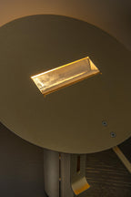 FITS - Lampe de table - Ø 20 cm - LED - 1x7W 3000K - Or mat / Laiton
