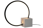 CIRKELIS - Lampe de table - Ø 32 cm - LED Var. - 1x6W 3000K - Noir