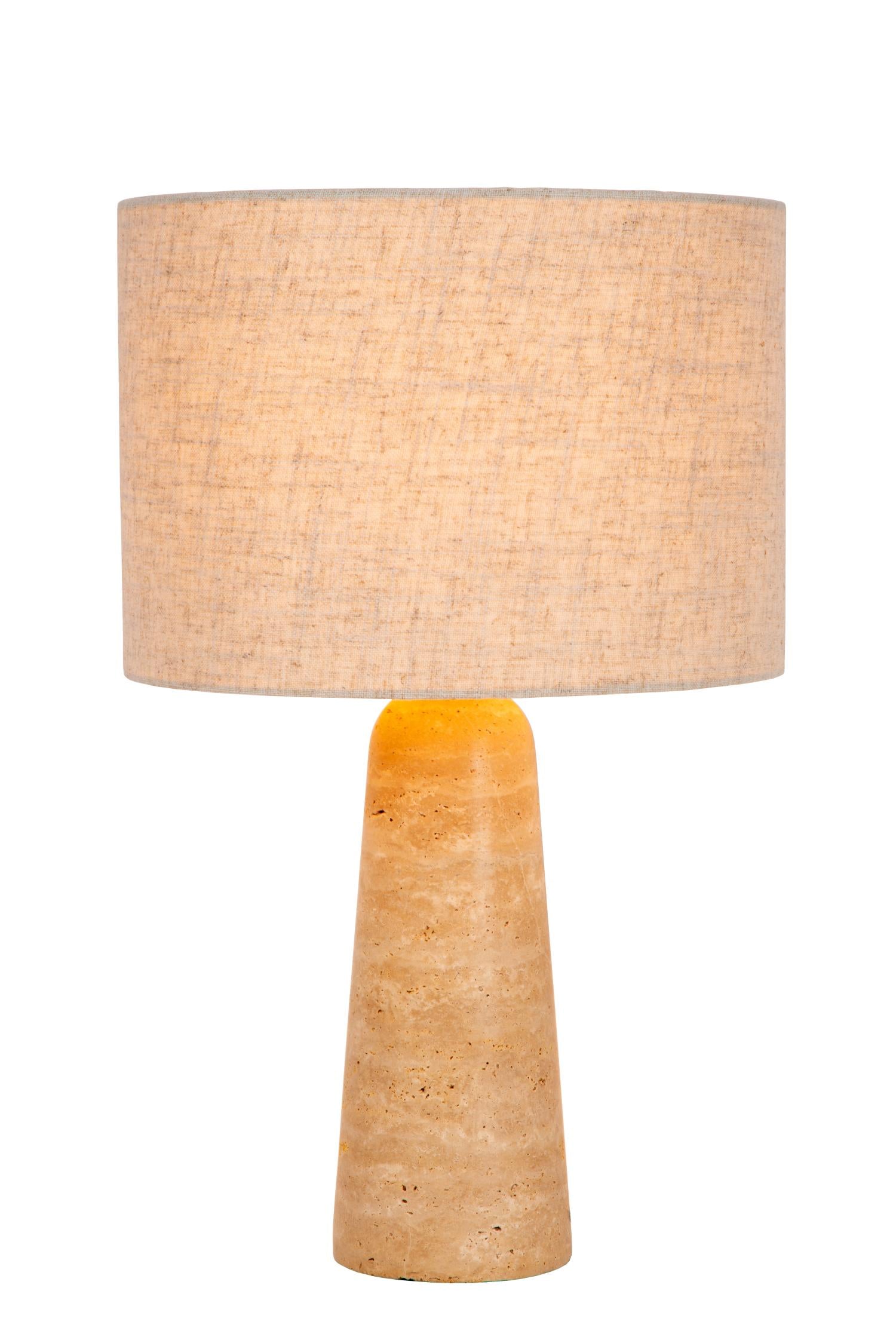 NIMUE - Lampe de table - Ø 30 cm - 1xE27 - Taupe