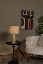 NIMUE - Lampe de table - Ø 30 cm - 1xE27 - Taupe