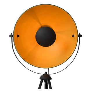 ALVARO - Vloerlamp - 1xE27 - Zwart