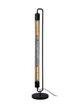 CALIXT - Lampadaire - 2xE27 - Noir