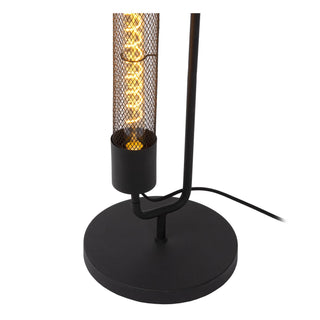 CALIXT - Lampadaire - 2xE27 - Noir