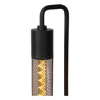 CALIXT - Lampadaire - 2xE27 - Noir