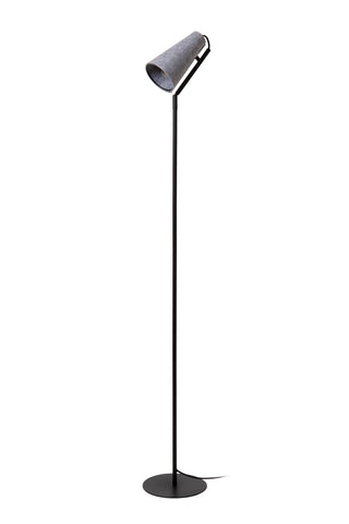 BENSEN - Vloerlamp - 1xE14 - Grijs