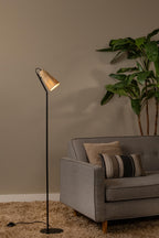 BENSEN - Lampadaire - 1xE14 - Naturel