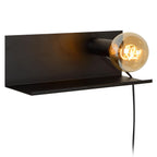 SEBO - Bedlamp / Wandlamp - 1xE27 - Zwart
