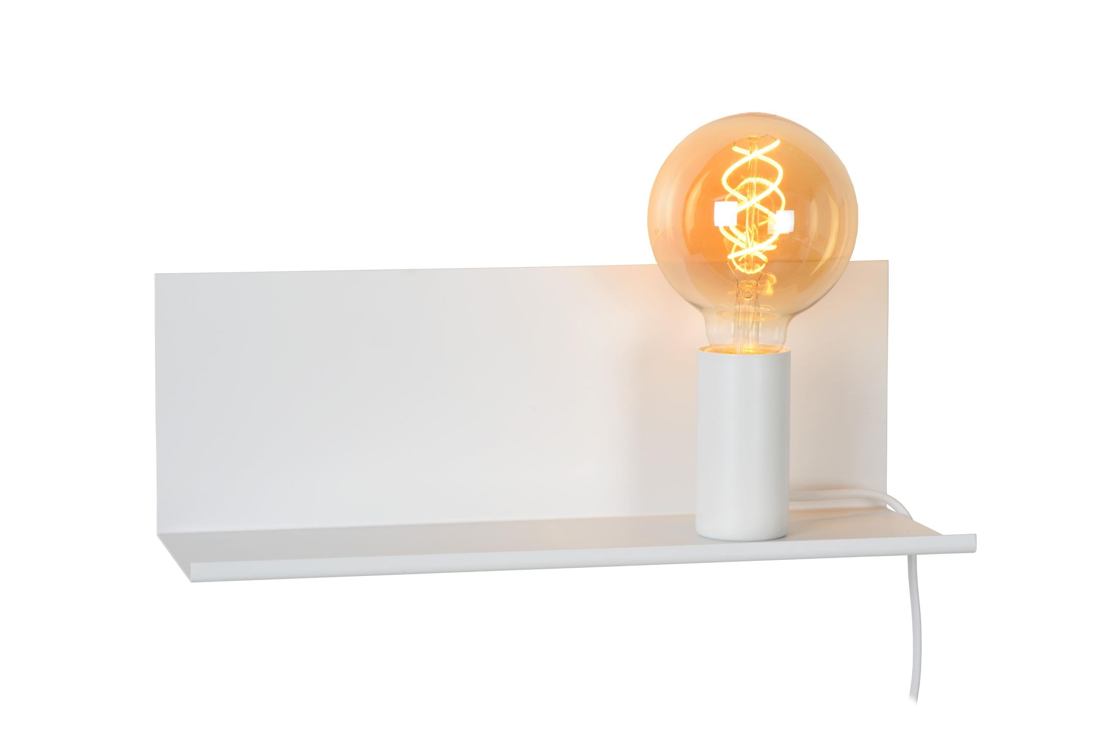 SEBO - Lampe de chevet / Applique murale - 1xE27 - Blanc