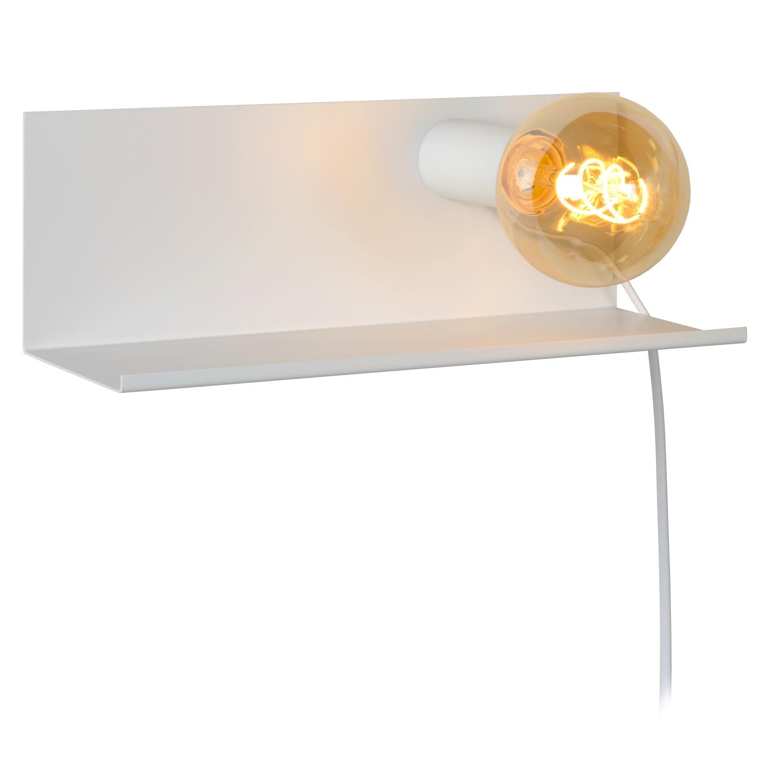 SEBO - Lampe de chevet / Applique murale - 1xE27 - Blanc