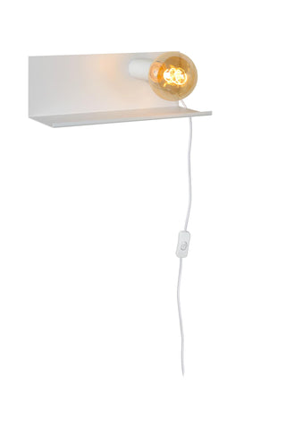 SEBO - Lampe de chevet / Applique murale - 1xE27 - Blanc