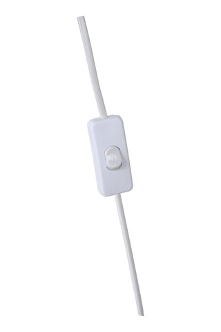 SEBO - Lampe de chevet / Applique murale - 1xE27 - Blanc