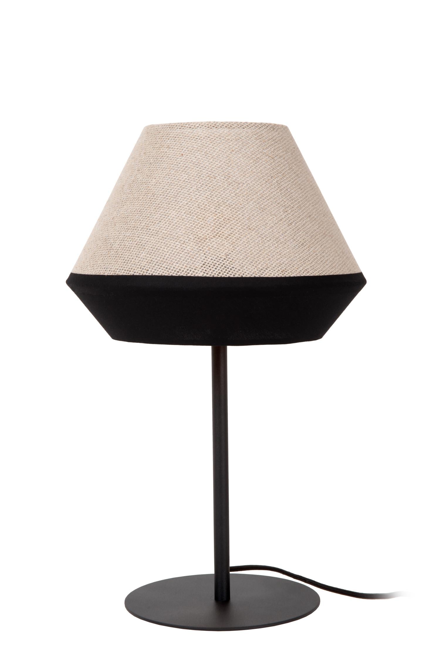 KALA - Lampe de table - Ø 25 cm - 1xE14 - Taupe