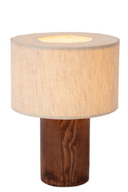 TACHINA - Lampe de table - 1xE14 - Naturel