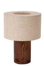 TACHINA - Lampe de table - 1xE14 - Naturel