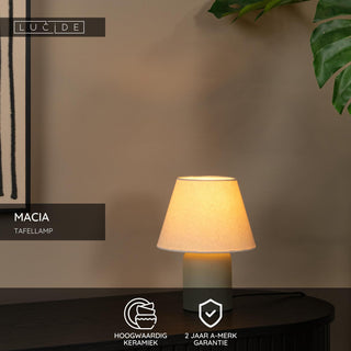 MACIA - Tafellamp - 1xE14 - Groen