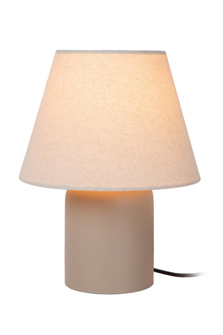 MACIA - Lampe de table - 1xE14 - Beige