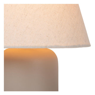 MACIA - Lampe de table - 1xE14 - Beige