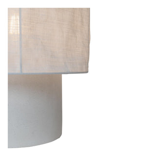 TISSAJA - Lampe de table - Ø 30 cm - 1xE27 - Blanc | Essential