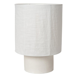 TISSAJA - Tafellamp - Ø 35 cm - 1xE27 - Wit | Essential