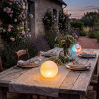 PINO - Lampe de table rechargeable Intérieur/Extérieur - Batterie/Pile - LED Var. - CCT - 1x1,5W 2700K/6500K - IP65 - RGB - Blanc | Essential