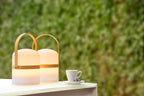 JOE - Rechargeable table lamp Indoor/Outdoor - Battery - Ø 14.5 cm - LED Dimmable - 1x3W 3000K - IP44 - White