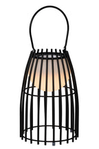FJARA - Lampe de table rechargeable Intérieur/Extérieur - Batterie/Pile - Ø 17,5 cm - LED Dim to warm - 1x0,3W 3000K - IP44 - Noir