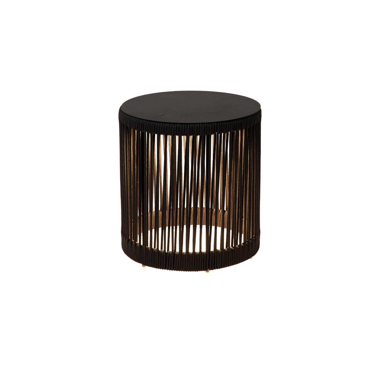PINGI - Rechargeable floor lamp Indoor/Outdoor - Battery - Ø 33.5 cm - LED 3 StepDim - 1x3W 3000K - IP44 - Black