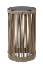 PINGI - Oplaadbare Vloerlamp Binnen/Buiten - Accu/Batterij - Ø 33,5 cm - LED 3 StepDim - 1x3W 3000K - IP44 - Taupe