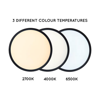 CASTOR - Plafonnière - Ø 32 cm - LED Dimb. - CCT - 1x20W 2700K/6500K - RGB - Opaal