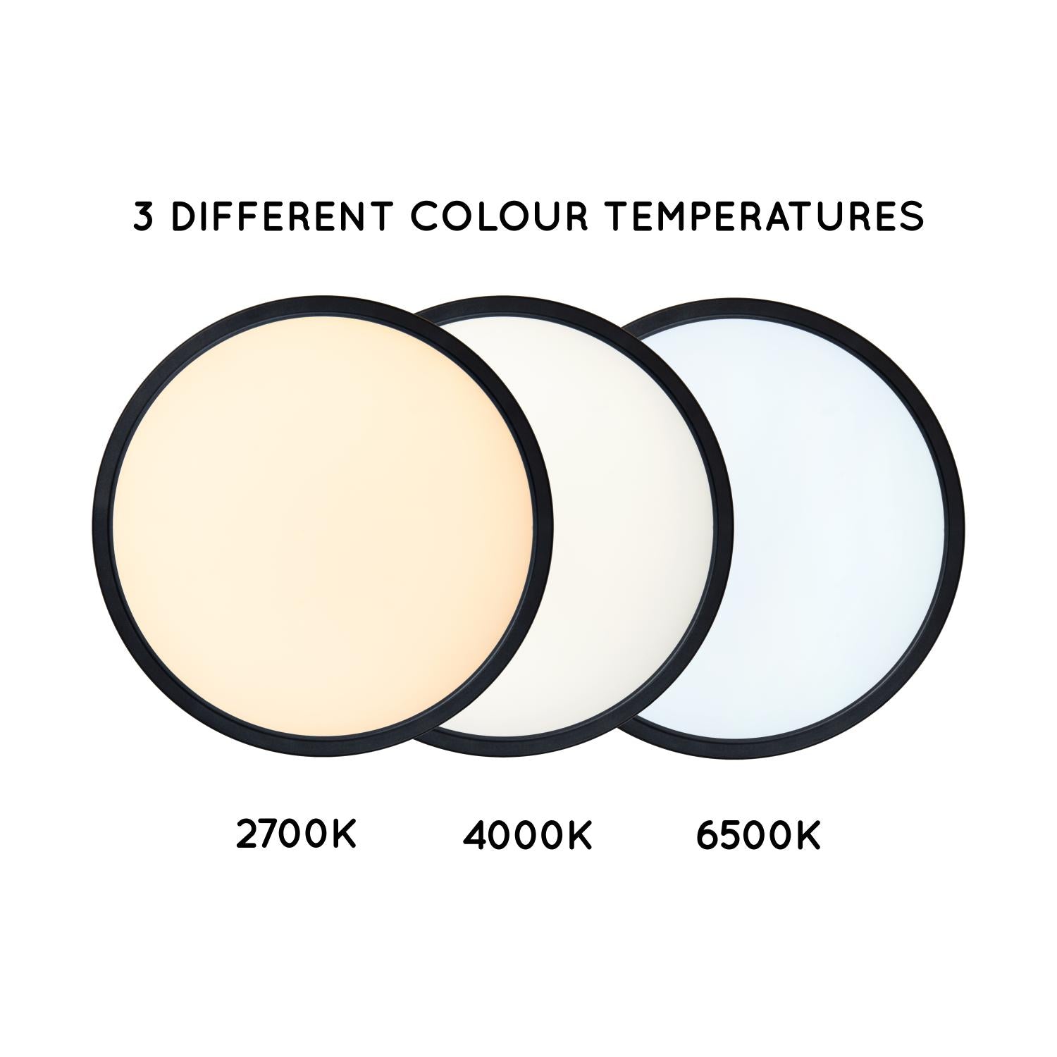 CASTOR - Plafonnière - Ø 32 cm - LED Dimb. - CCT - 1x20W 2700K/6500K - RGB - Opaal
