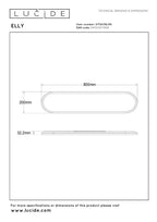 ELLY - Plafonnier - LED Var. - CCT - 1x36W 2700K/4000K - Opale | Essential