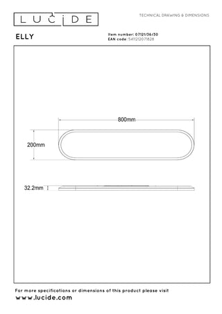 ELLY - Plafonnier - LED Var. - CCT - 1x36W 2700K/4000K - Opale | Essential