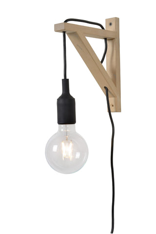 FIX - Wandlamp - 1xE27 - Zwart
