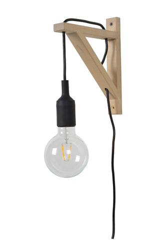 FIX - Wandlamp - 1xE27 - Zwart